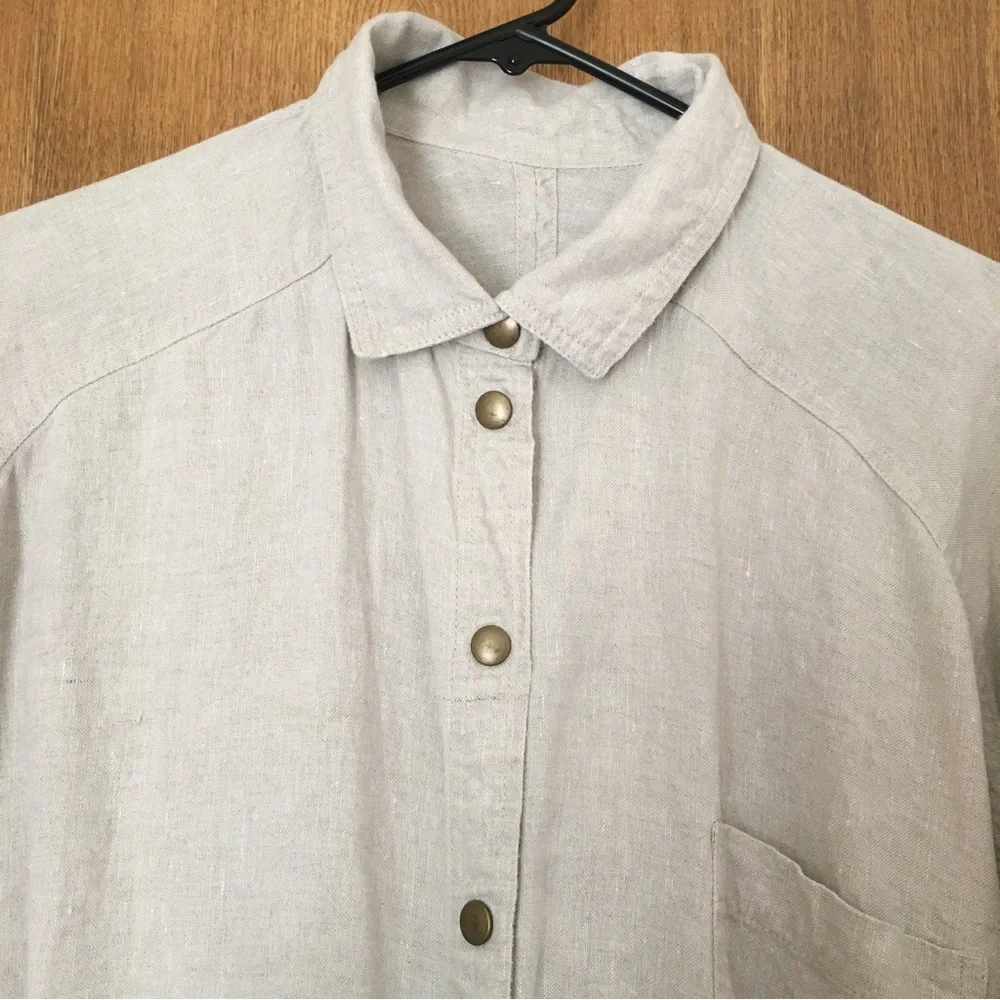 Not Perfect Linen Beige Livorno 2 - Picture 3 of 5